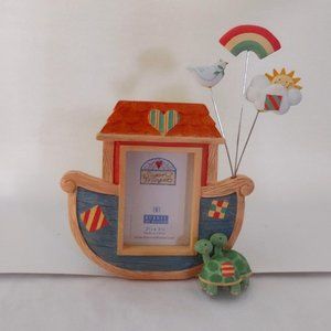 BURNES of BOSTON  Winget Ark w/turtles clip frame for 2.5 x 3.5 photograph